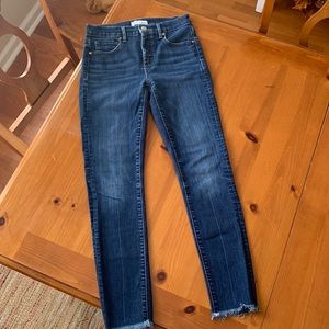 LOFT fray jeans 5 pocket | Modern Skinny Slim Pocket 27 / 4